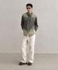 SENTAIR Dart Wide Flare Cotton Pants_Ivory