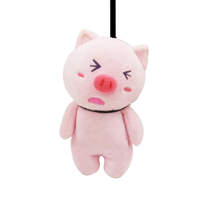 Adorable Plush Hanging Pig Backpack Charm Keychain Soft Toy Cute Birthday Gift
