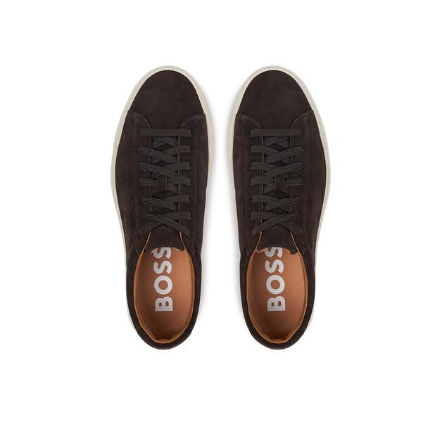 Мужские кроссовки BOSS Kieran 50541868 коричневые