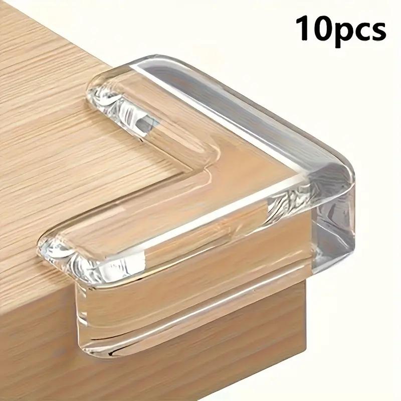 5/10PCS Clear Anti-collision Coffee Table Furniture Corner Protectors Soft Corner Sheathing Living Room Decor