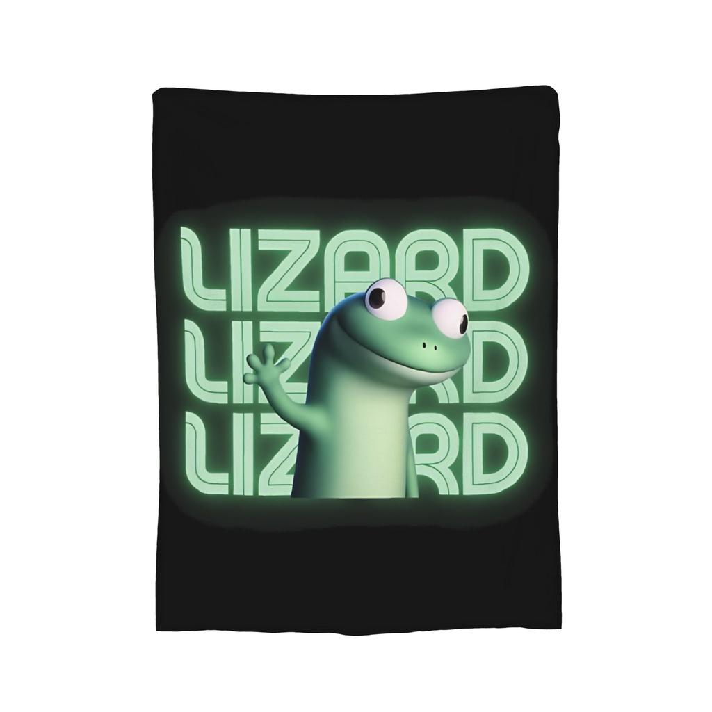 Hoppers Cute Tom Lizard Retro Blankets Flannel Throw Blankets Bedroom Sofa Decoration Ultra-Soft Warm Bedsprea ,