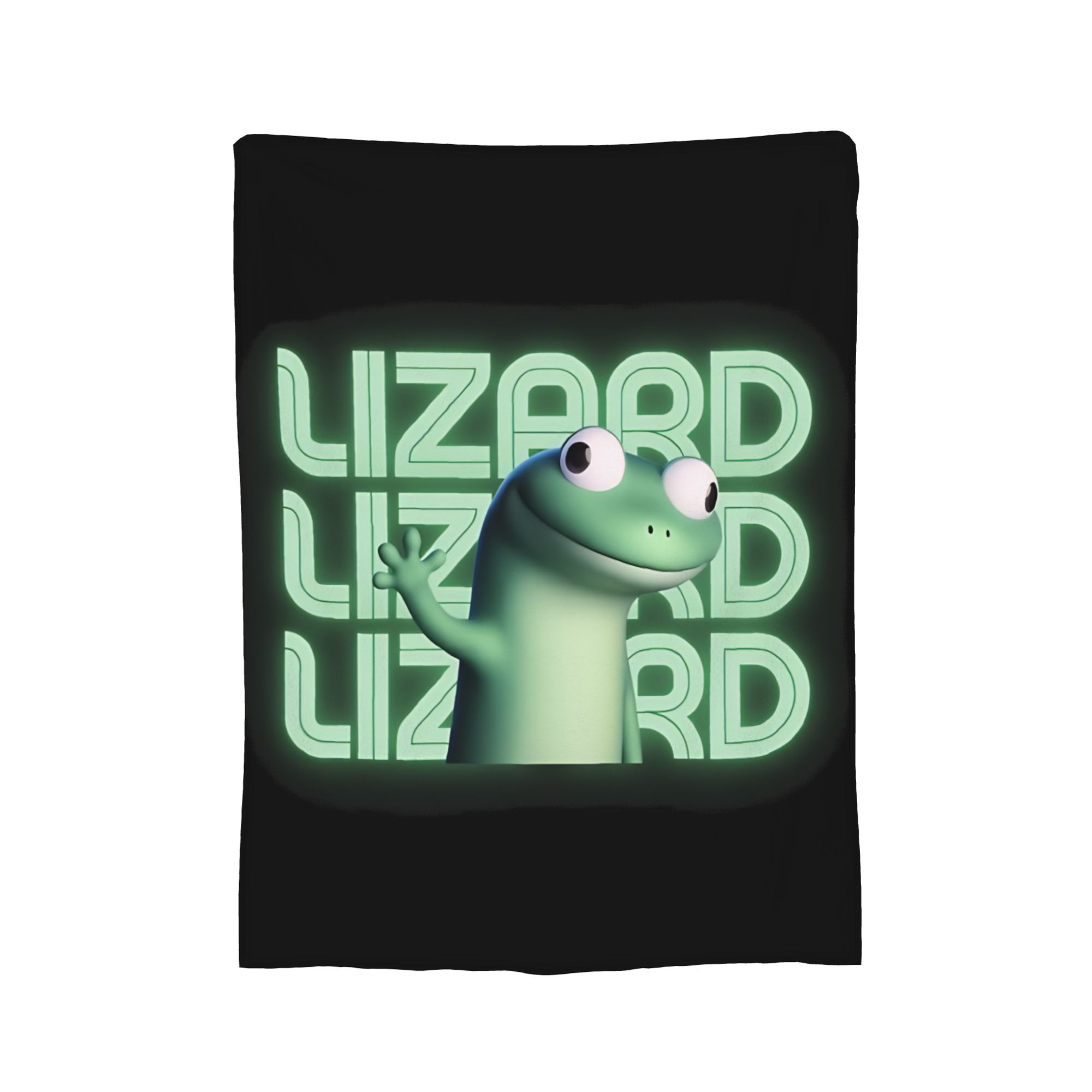 

CUTE Tom Lizard Hoppers Fuzzy Blanket Funny Throw Blanket for Home Hotel Sofa 200x150cm Bedspreads, 75x90cm