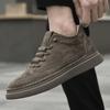 High Quality Mens Casual Sneakers Genuine Leather Italian Dress Shoes Non-Slip Walking Sports Tennis Shoes for Men Plus Size 47