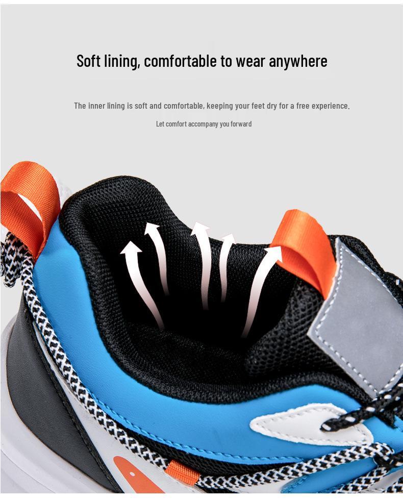 Men's Trendy Thick-Soled Casual Sports Shoes - Breathable, Low-Top, All-Season, Large Size