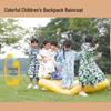 Handun Kids' White Aquarium Cartoon Raincoat