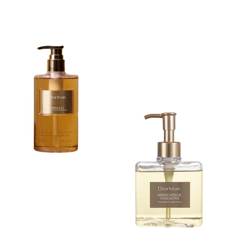 

Irene s Amber Key Shower Gel & Oakmoss Hand Wash Set