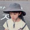 Wide Brim Sunscreen Hat Mesh Beach Hat New Bucket Hat  Summer