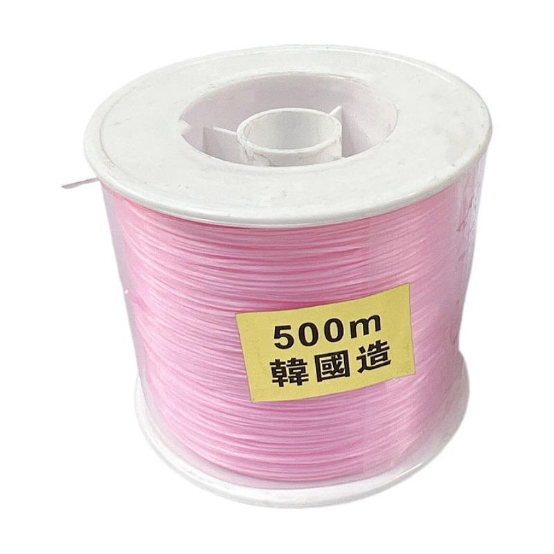 Diy Beaded 500M Elastic Wire Crystal Wire Bracelet Wire Elastic Wire Flat Elastic Wire Accessories