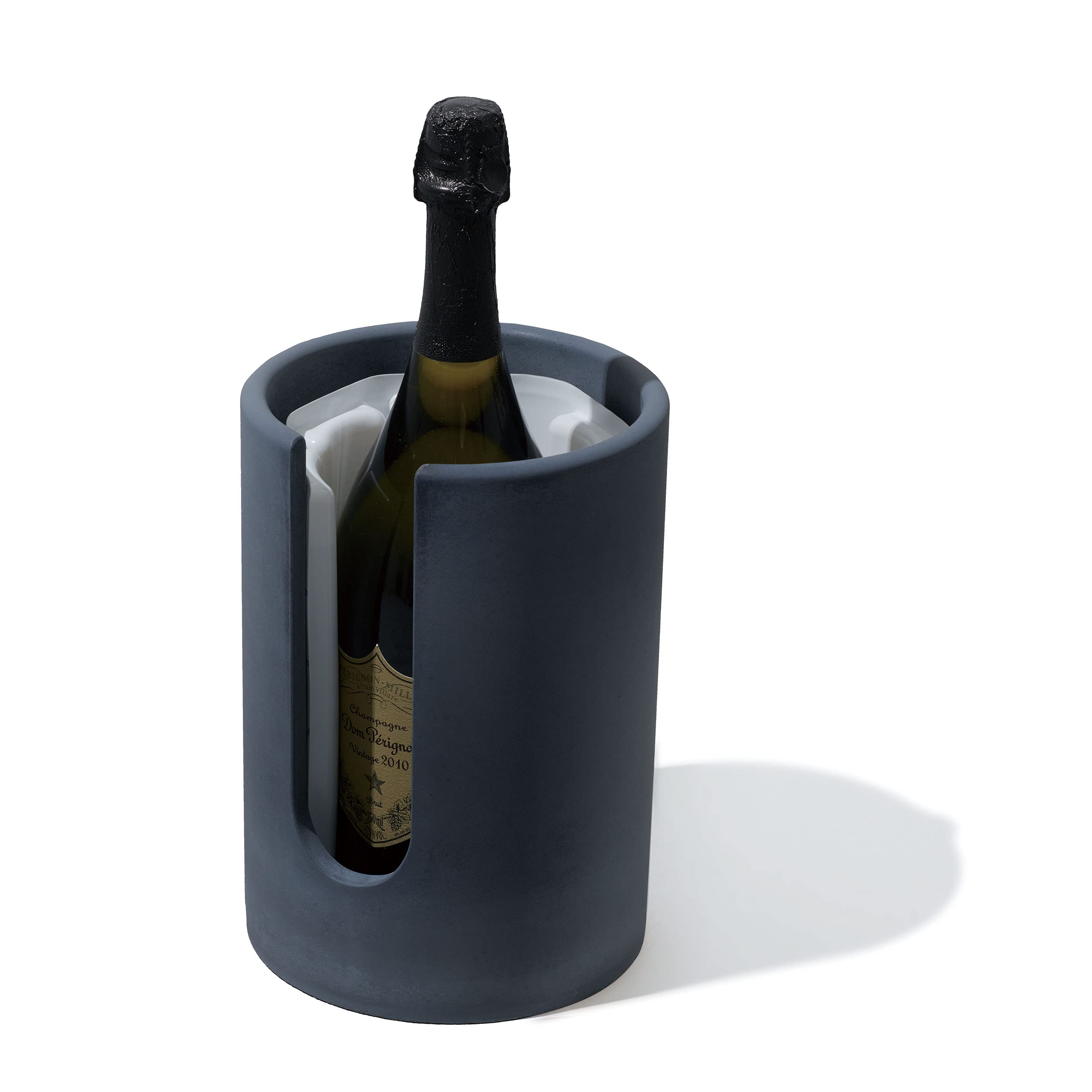 

soil Bottle Cooler Slit Black D424BK Size Approx. 16 H22.5 чёрный