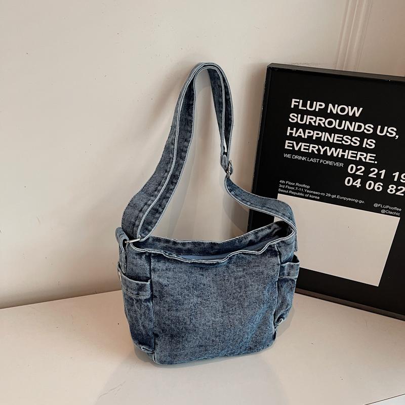Women's Denim Crossbody Bag