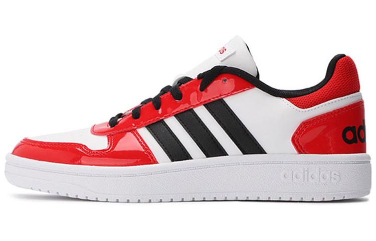 Adidas Hoops 2.0  Red White Black  Women s H01211 38