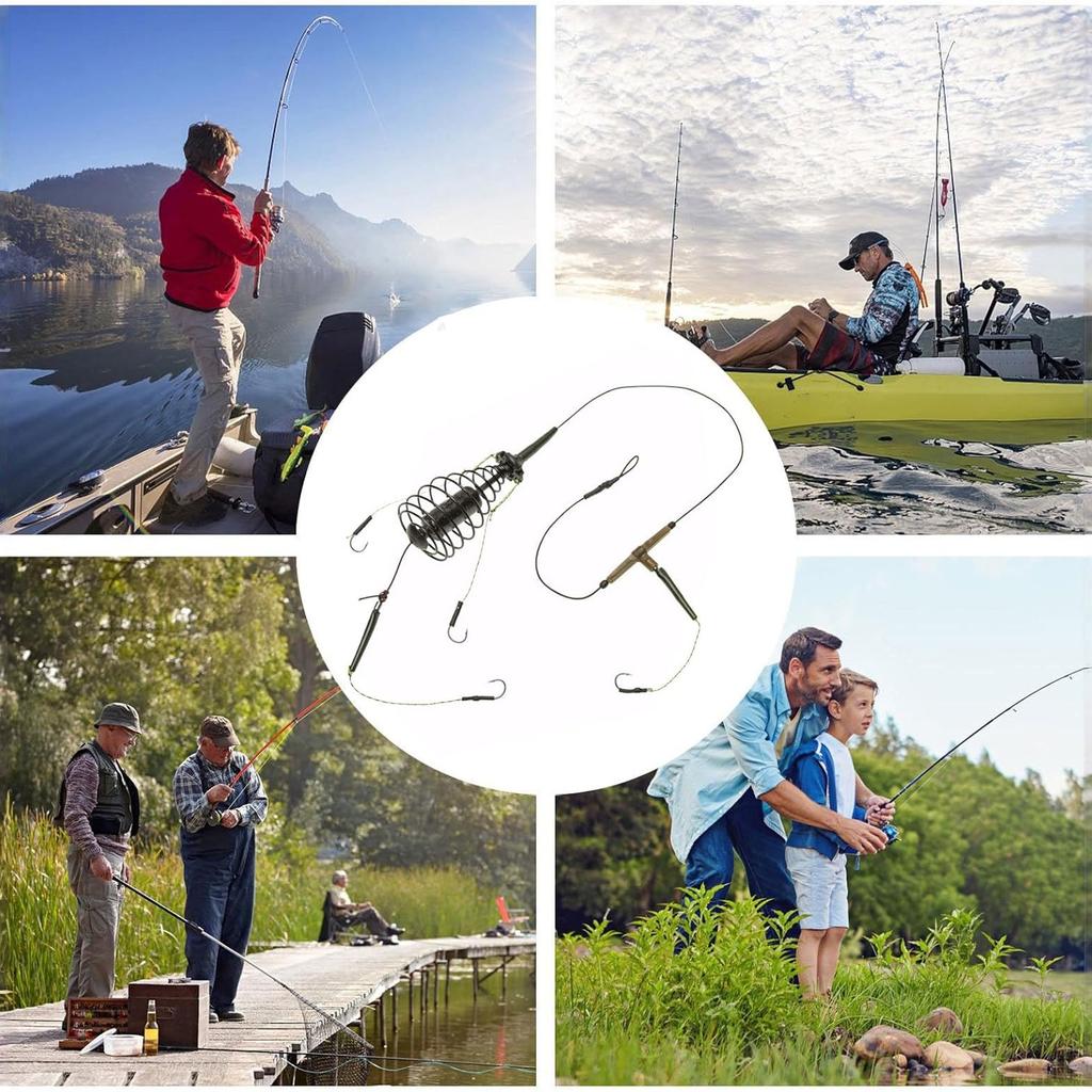 Fishing Holder | Fishing Feeder Basket Holder, Basket, Trap for Saltwater , Recreational Fish Accessories