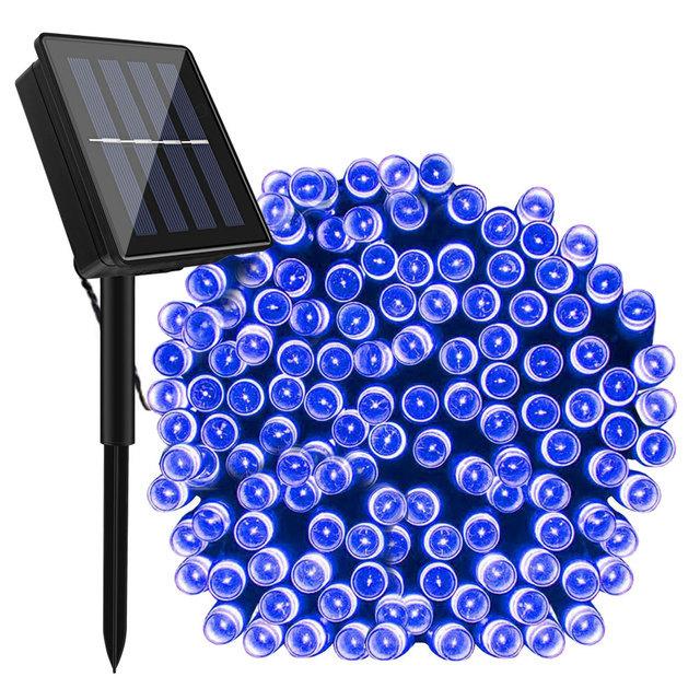 9.5M/12M/22M/32M Outdoors Solar String Light 8 Modes Solar Lamp Waterproof for Gardens Wedding Party Valentines Christmas Tree Decoration