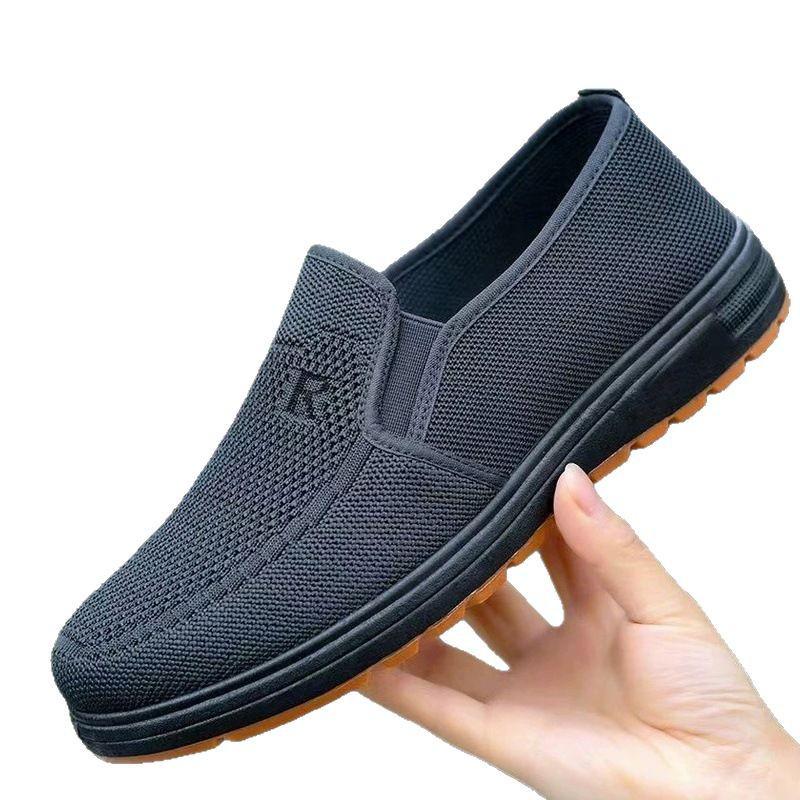 2026 Men's Breathable Lightweight Casual Shoes - Soft Sole, Anti-Slip, Wear-Resistant, Versatile.