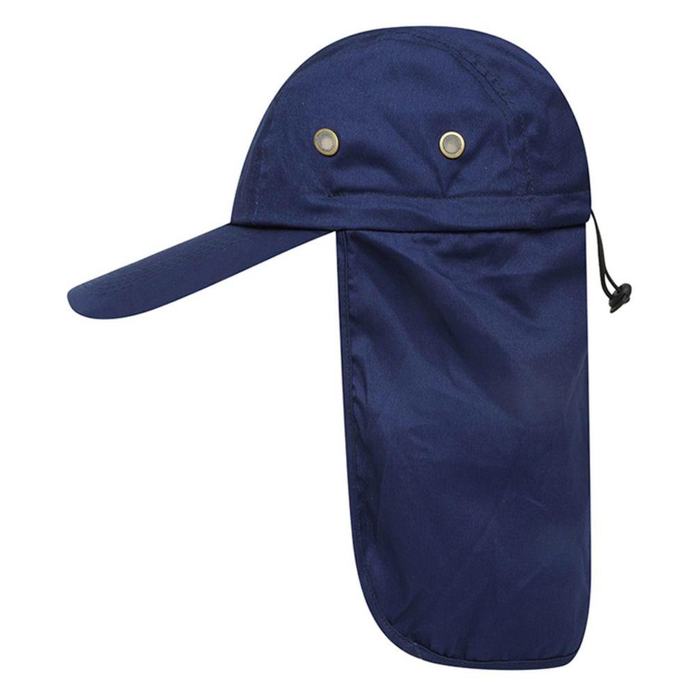 Sunscreen With A Cape Extended Brim Go Fishing Sunscreen Cap Peaked Cap Fisherman Hat Hat