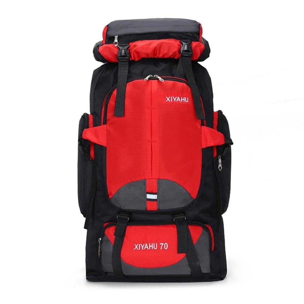 New 70L Hiking Backpack Waterproof Oxford Material Camping Backpack Lightweight High Capacity Outdoor Mountaineering Bag Travel