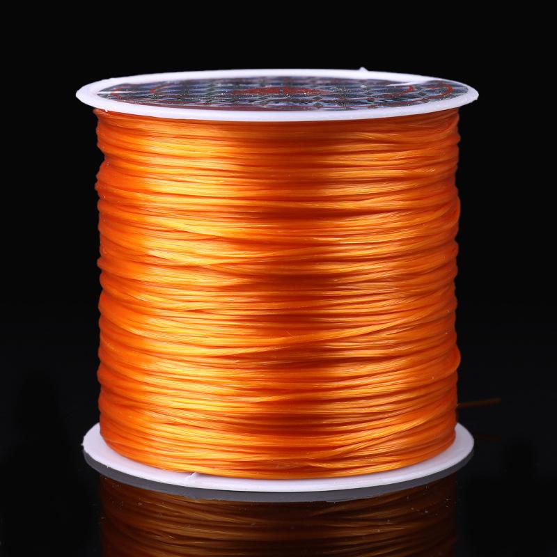 Fir elastic din cristal 0,8 mm Fir elastic din cristal Fir pentru mărgele Fir elastic pentru brățări pentru confecționarea bijuteriilor Confecționarea de mărgele Cordoane și fire pentru mărgelit
