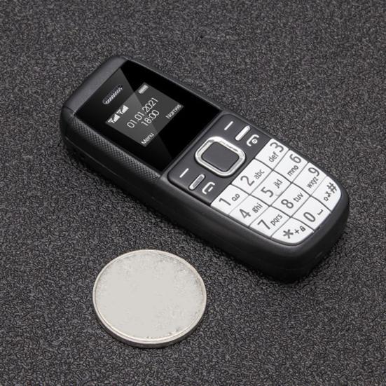 Mini BM200 Mini Dual-Cards Dual Standby Keypad Phone Without Camera 0.66 Inch GSM
