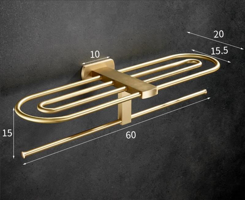 

Аксессуары для ванной комнаты из матового золота Вешалка для полотенец, держатель для бумаги, держатель для туалетной щетки, держатель для полотенец, крючки, латунная фурнитура для ванной