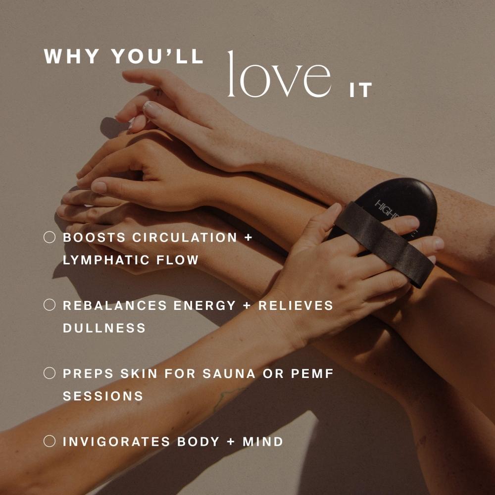 Higherdose Supercharge Copper Body Brush For Exfoliating   Circulation