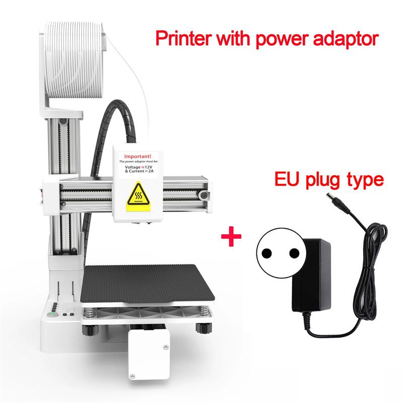 New 3D Printer High Layer Resolutions Frequency Division Multiplexing ABS All Metal Nozzle Small 3D Printer For Model Making EU