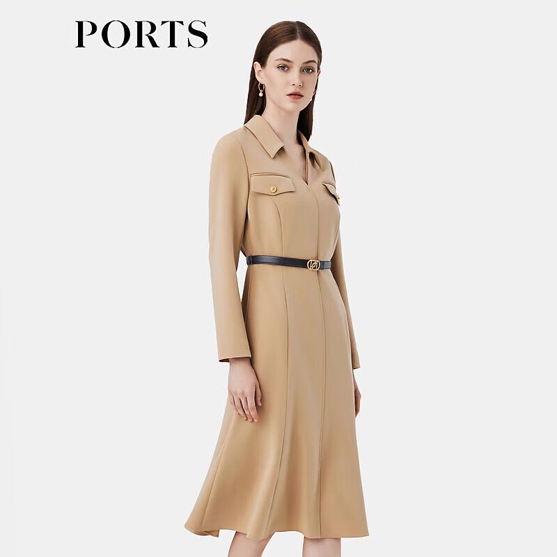 

PORTS Women s Autumn/Winter V-Neck Knit Midi Dress 6