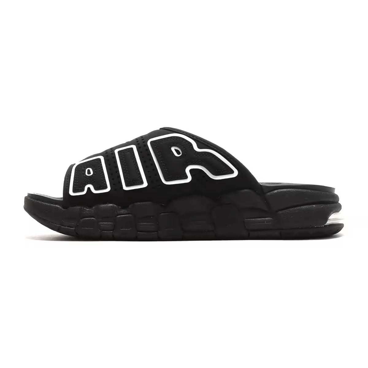

Nike Air More Uptempo Slide Black/White-Black-Clear (dv2132-001) (Size 27.0 cm) [Used]