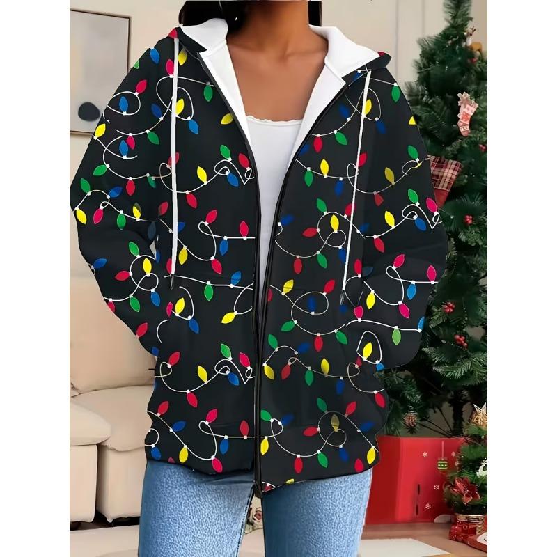 Women's Autumn and Winter Zipper Sweatshirt