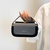 Color Solid Vintage Bags Inspired Pu Small Handbag Lock Compartment Use Daily