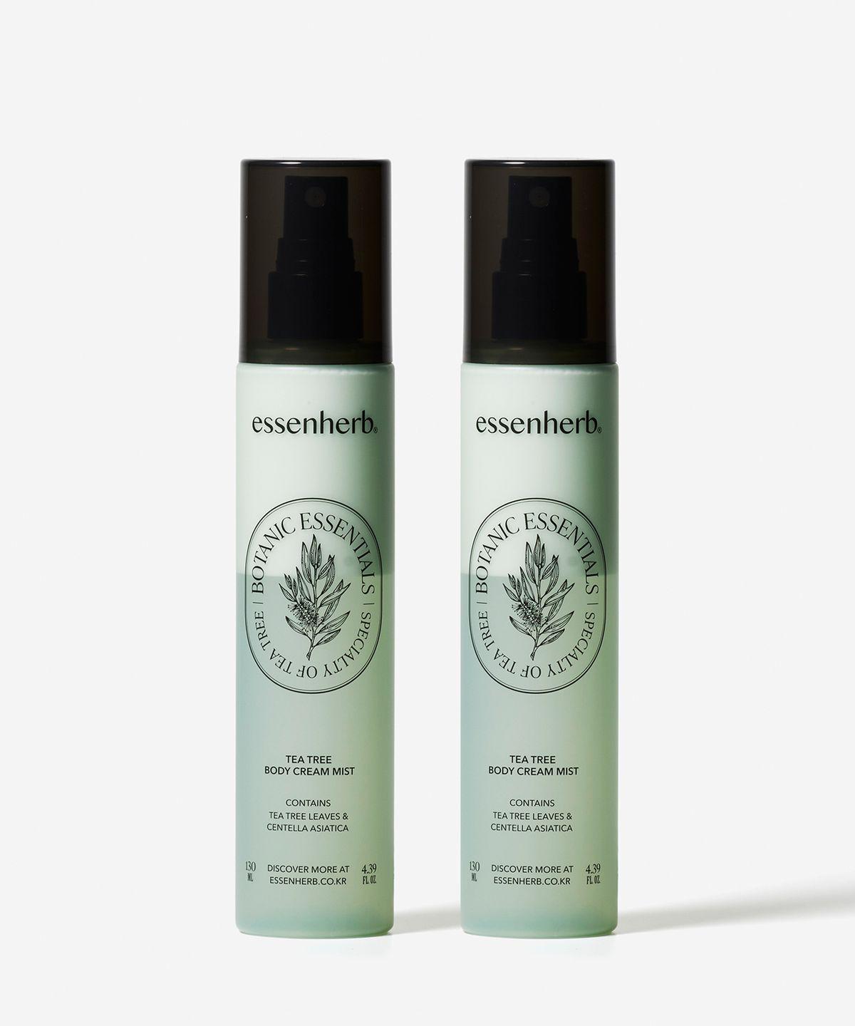 Tea Tree Body Cream Mist 130ml x 2