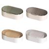 Soap Holder with Lid, Waterdraining, Portable, Bathroom Storage, Hygienic 2 Transparent Gray