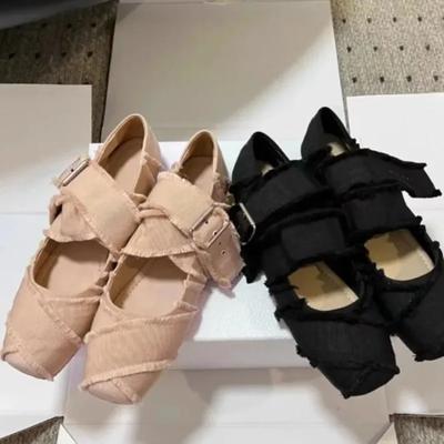 Fashion 2025 New Summer Flats Fashion Square Toe Women Shoes Casual Slip-On Genuine Leather Shoes Women Zapatos De Mujer Size 35-41 Hot