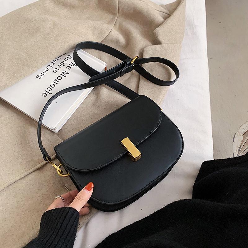 Bag Women's Spring and Summer New Trendy Versatile One Shoulder Crossbody Fashion Saddle Bag