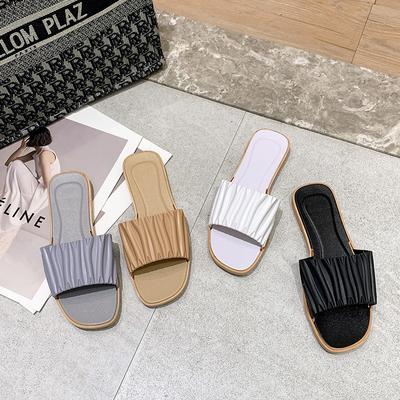Solid Women's Slippers Lightweight and Non Slip Summer Fashion Beach Sandals