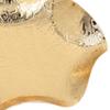 Smooth Surfaces Gold Fruit Bowl Zinc Alloy Decorative Tray Fruit Bowls Snack Tray  For Parties