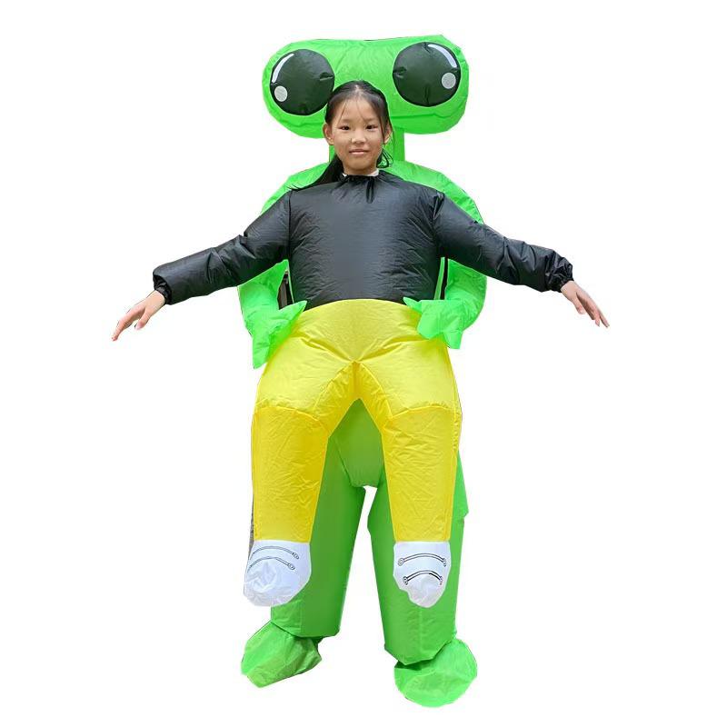 Halloween Inflatable Alien Costume Cloak - Funny, Scary, and Perfect for Festivals and Performances.