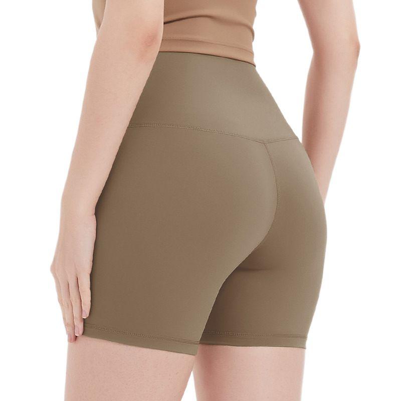 Fitness Pants for Women Spring and Summer Peach Hip High-Waist Quick-Drying Yoga Shorts Training Running Sports Tight Shorts