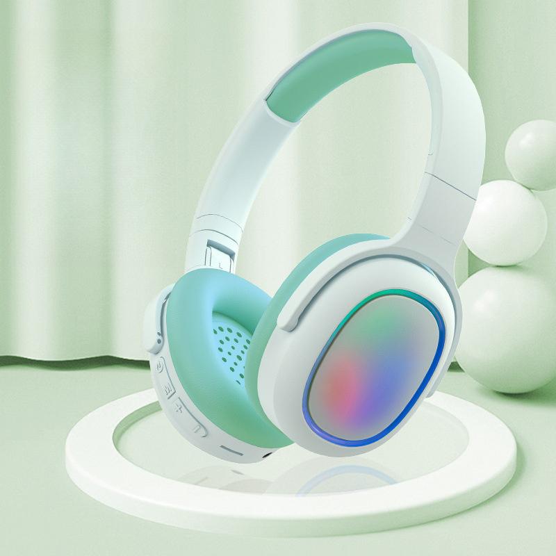 

Светоизлучающая Bluetooth-гарнитура Складная светодиодная карта Беспроводная гарнитура Многосценовое использование Игровая Офисная Складная Спортивная Музыкальная гарнитура