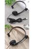 Single-Ear Wired USB Headset with Mic and Customizable Logo