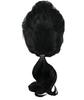 Carnival wig, ponytail style, handsome man