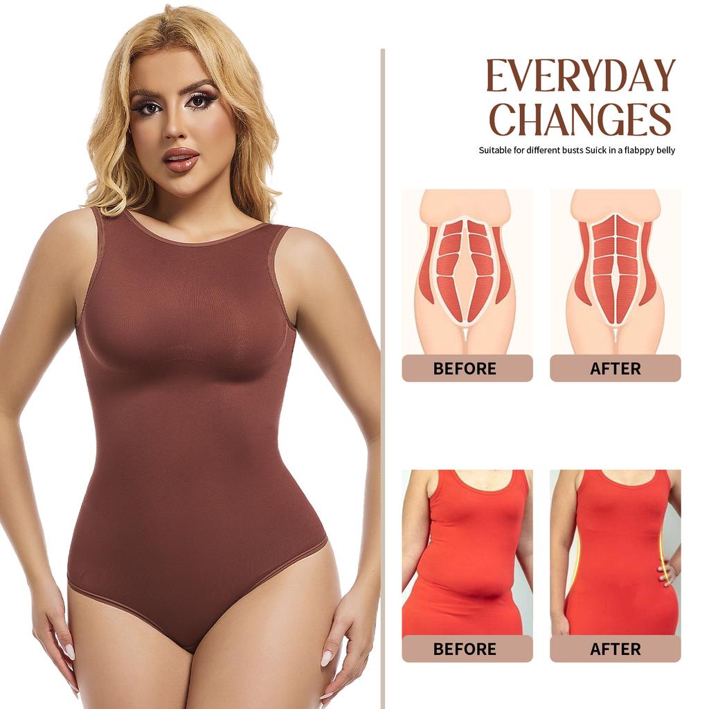 Seamless Lingeries Shapewear For Women MISS MOLY Backless Tummy Control Thong Tanks Tops Waist Trainer Butt Lifter Bodyshape