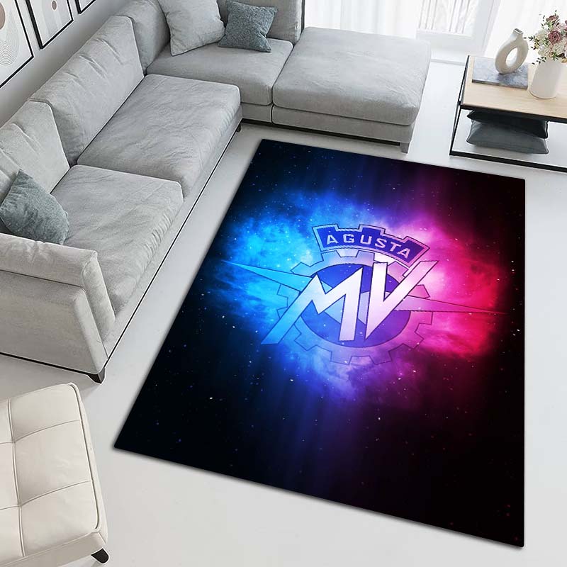 MV AGUSTA Entrance Door Mat Washable Non-Slip Living Room Sofa Chairs Area Mat Kitchen Welcome Doormat