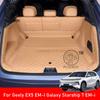 Für Geely EX5 EM-I Geely Galaxy Starship 7 EM-i 2025 2026 Kofferraummatten Leder Hinterer Laderaum Wasserdicht Teppich Aufbewahrungsmatte
