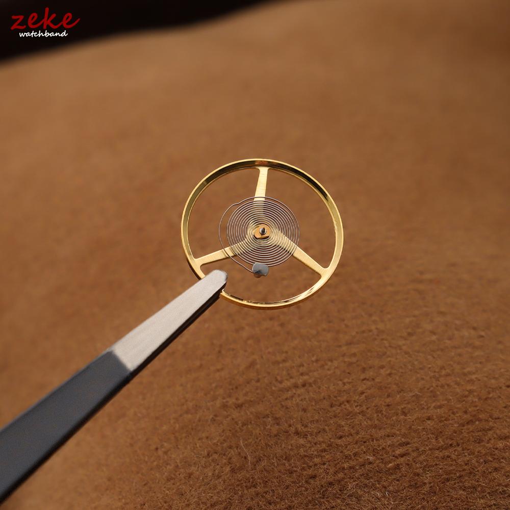 1-5 pièces Accessoires de Mouvement de Montre pour ETA 2824 2834 2836 Pièces de Mouvement de Remplacement Roue d'Échappement avec Spiral Outil de Réparation