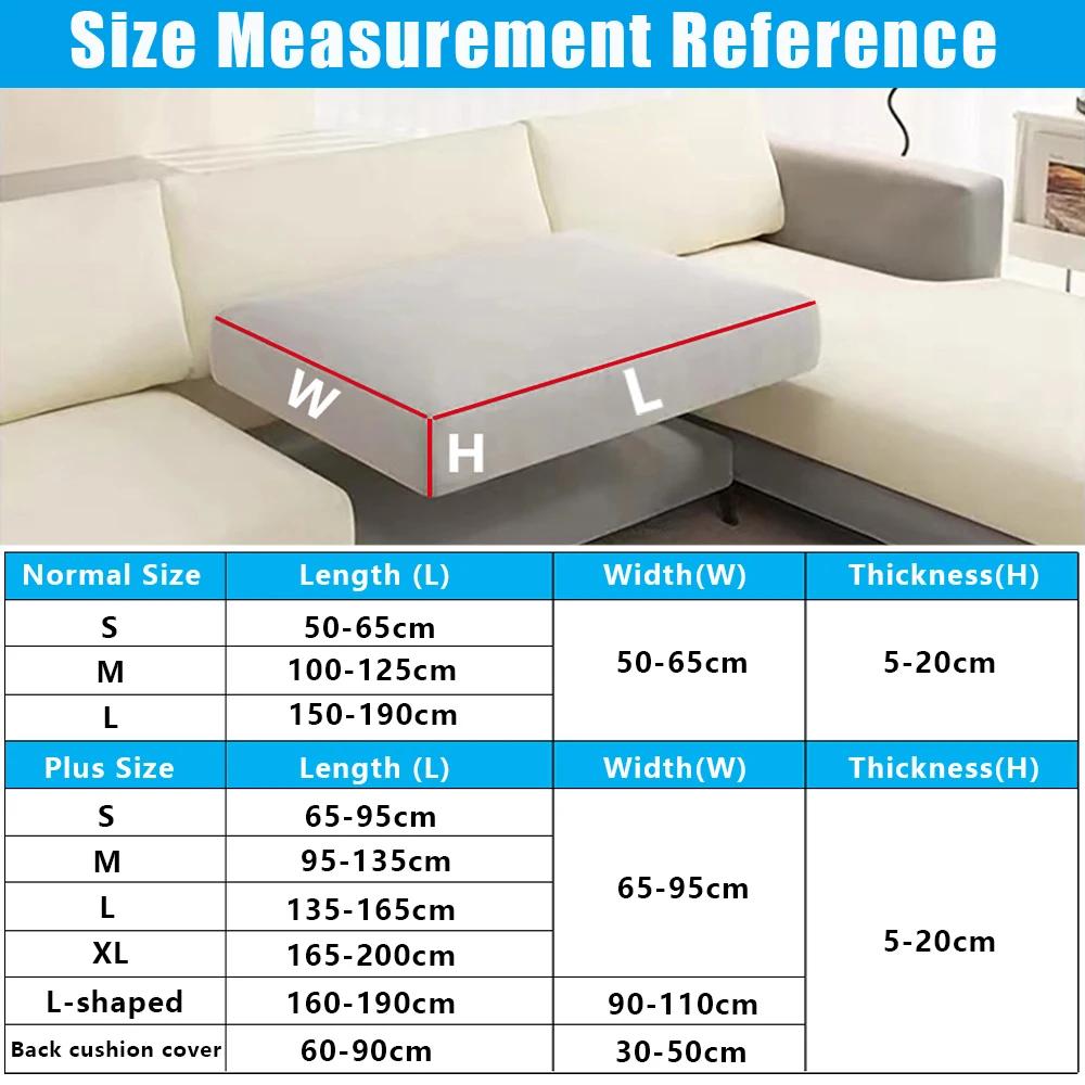 Velvet Plush Sofa Cover Stretch Thicken Sofa Seat Cushion Cover For Living Room Furniture Protector LShape Corner Sofa Slipcover