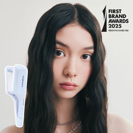 VODANA Triple Flow Wave Curler 40mm Creamy Blue (Wave Perm)