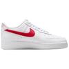 Nike Air Force 1 07 Comfortabele Pasvorm Ademende Ondersteuning Sneakers Heren Sneakers Wit Rood FJ4146133