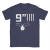 Men's NIN Nine Inch Nails T Shirt Pure Cotton Tops Novelty Short Sleeve Crewneck Tees New Arrival T-Shirts