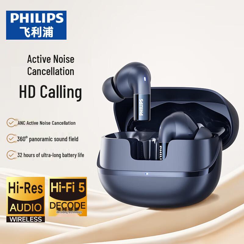

Philips TAT3569 True Wireless Noise Cancelling Earbuds