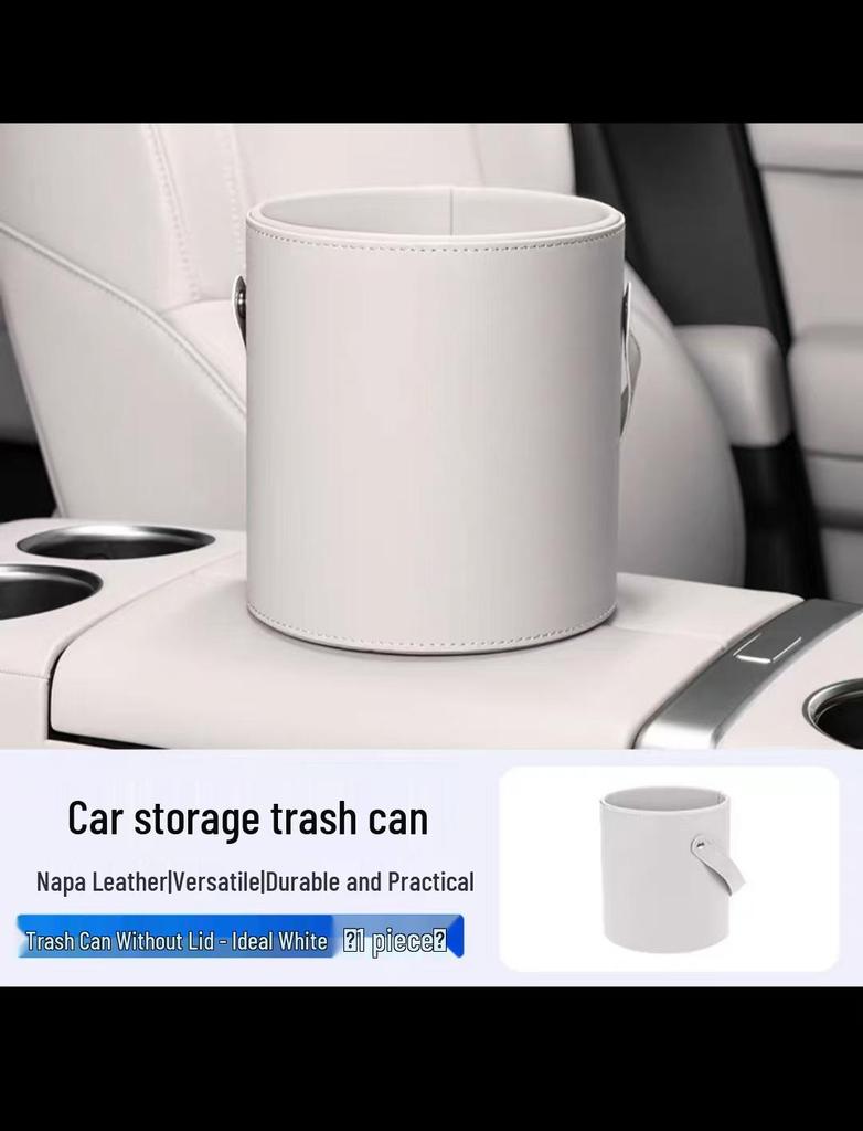 Compatible Car Trash Cans for Li Auto ONEL 6/7/8/9 - Multi-Functional Storage